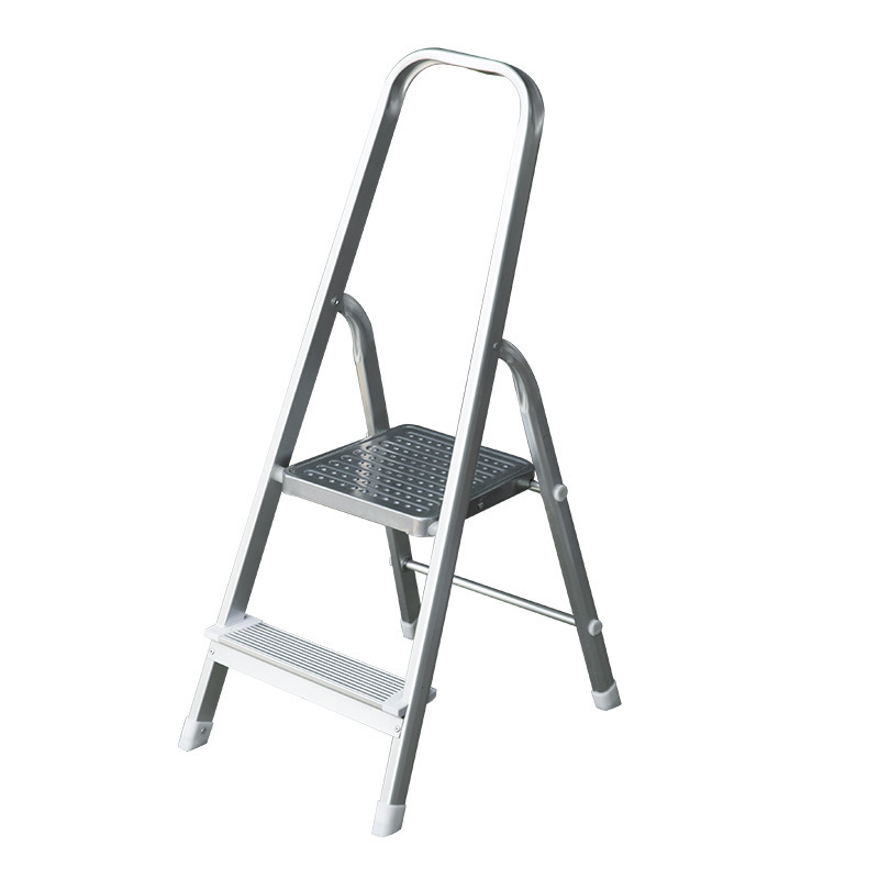 Hot Sale Aluminum Alloy Folding Staircase 2 3 Steps Portable Safety Ladder Home Shelf Ladder