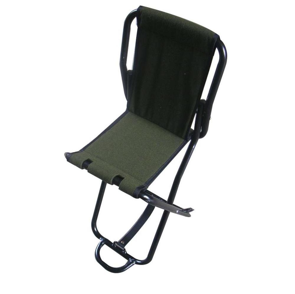 Outdoor big folding picnic camping fishing camo hunting chair ladder