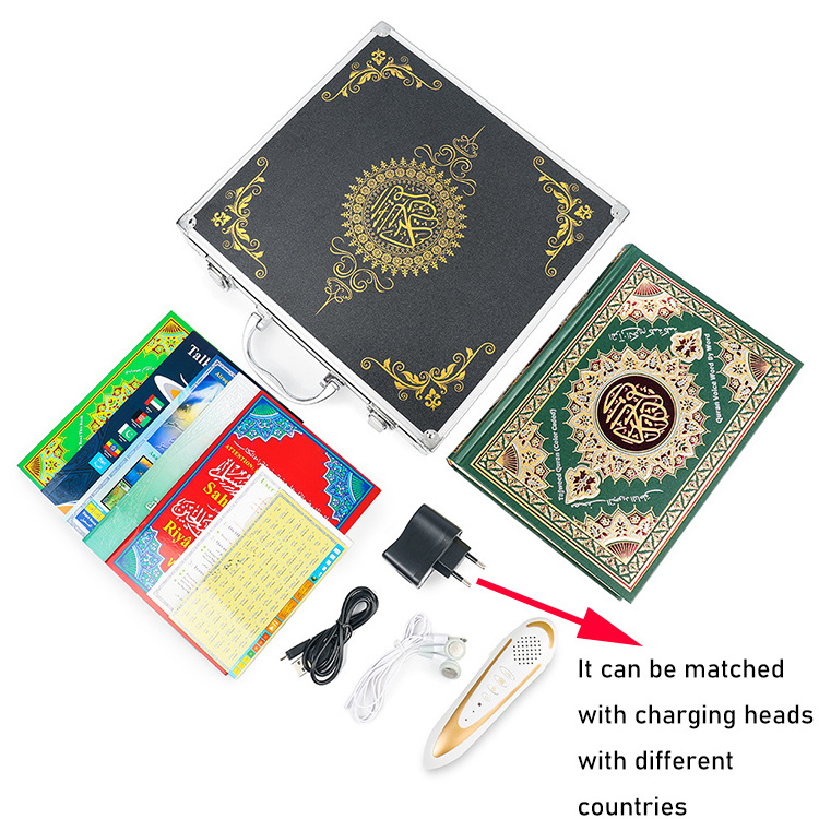 Hot Selling Quran Reader 16GB Quran Reading Pen with Book Set with Translator Language pen digital quran