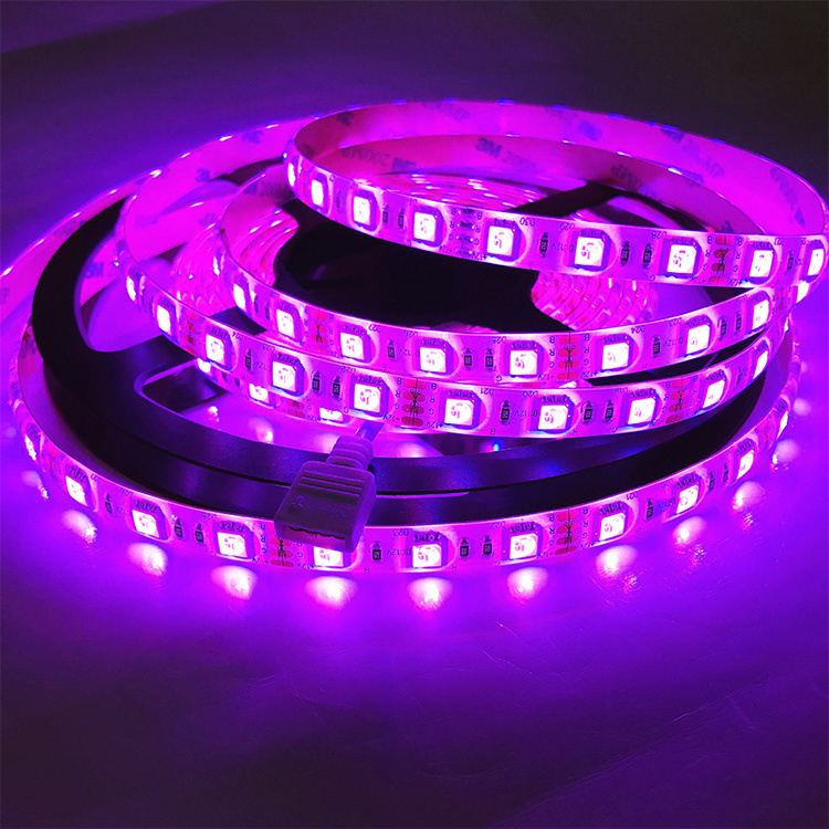 Battery Operated LED Black Light Strip Kit 12V Waterproof Flexible LED Tape Light