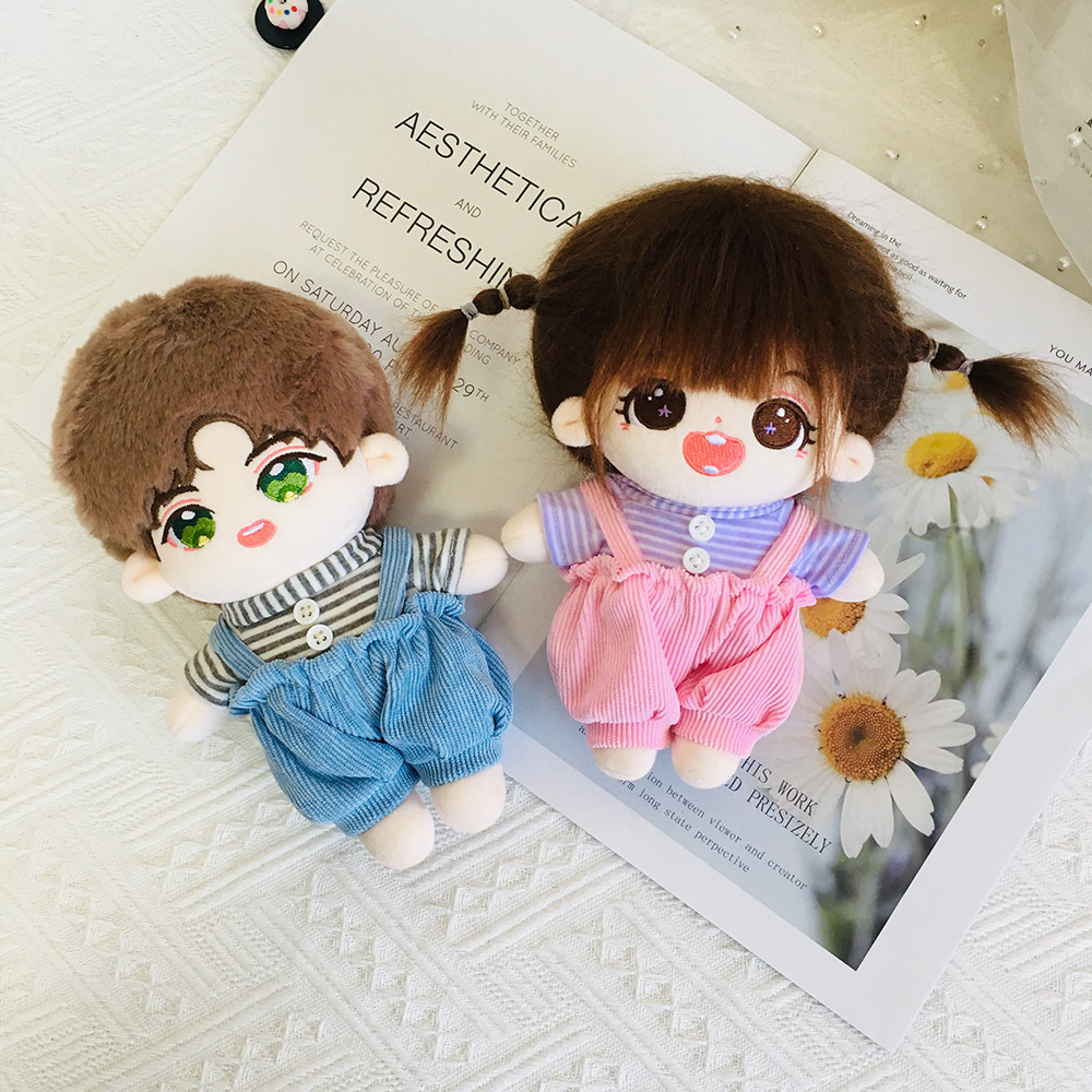 China custom Plush Doll stuffed toy 20cm kpop star doll plush toy design your own doll 3D face