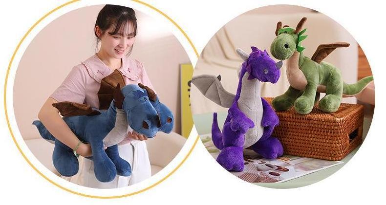 Cute Plushies Dragon Red Plush Custom Soft Toy Dragon Stuffed Animal Plush Toy For Baby