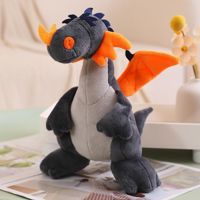 Cute Plushies Dragon Red Plush Custom Soft Toy Dragon Stuffed Animal Plush Toy For Baby