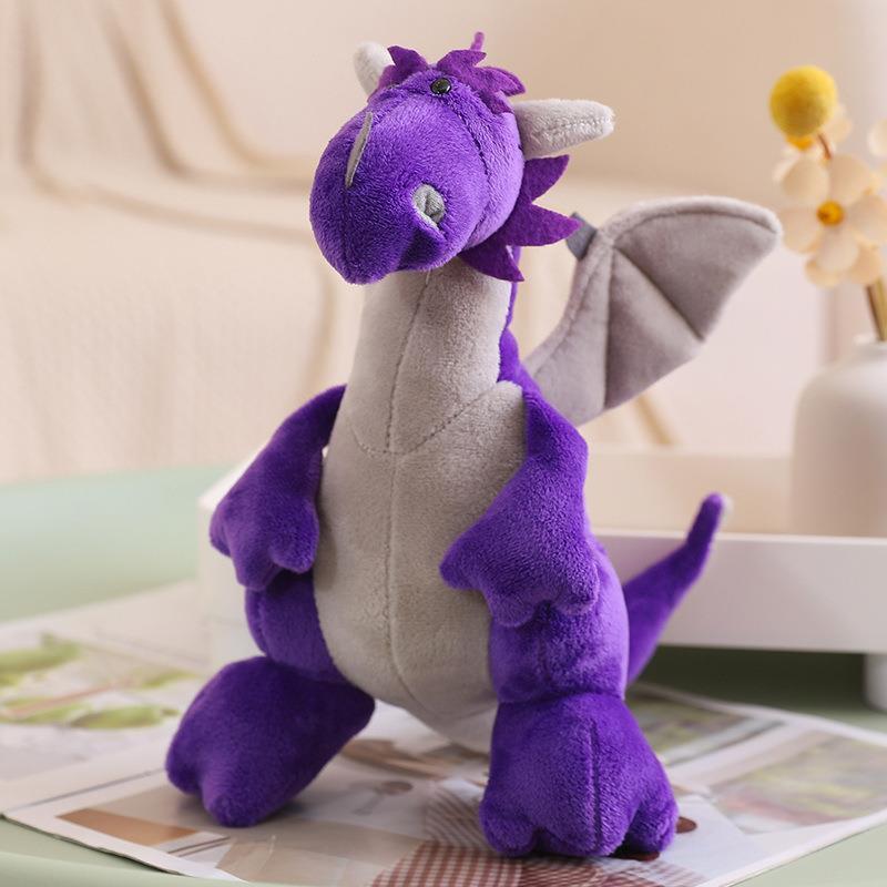 Cute Plushies Dragon Red Plush Custom Soft Toy Dragon Stuffed Animal Plush Toy For Baby