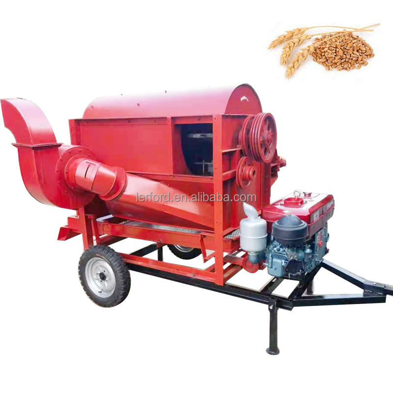 Sunflower Seed Thresher Machine Mini Combine Corn Harvester And Thresher Millet Thresher