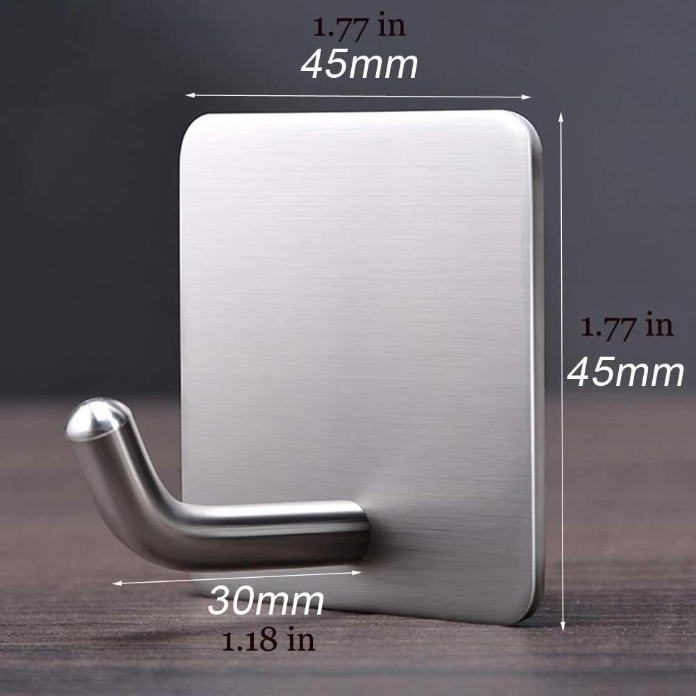 Self adhesive wall hooks hanger  Kitchen Hanging for Towel  Bathroom hook Sticky hooks wall organisation