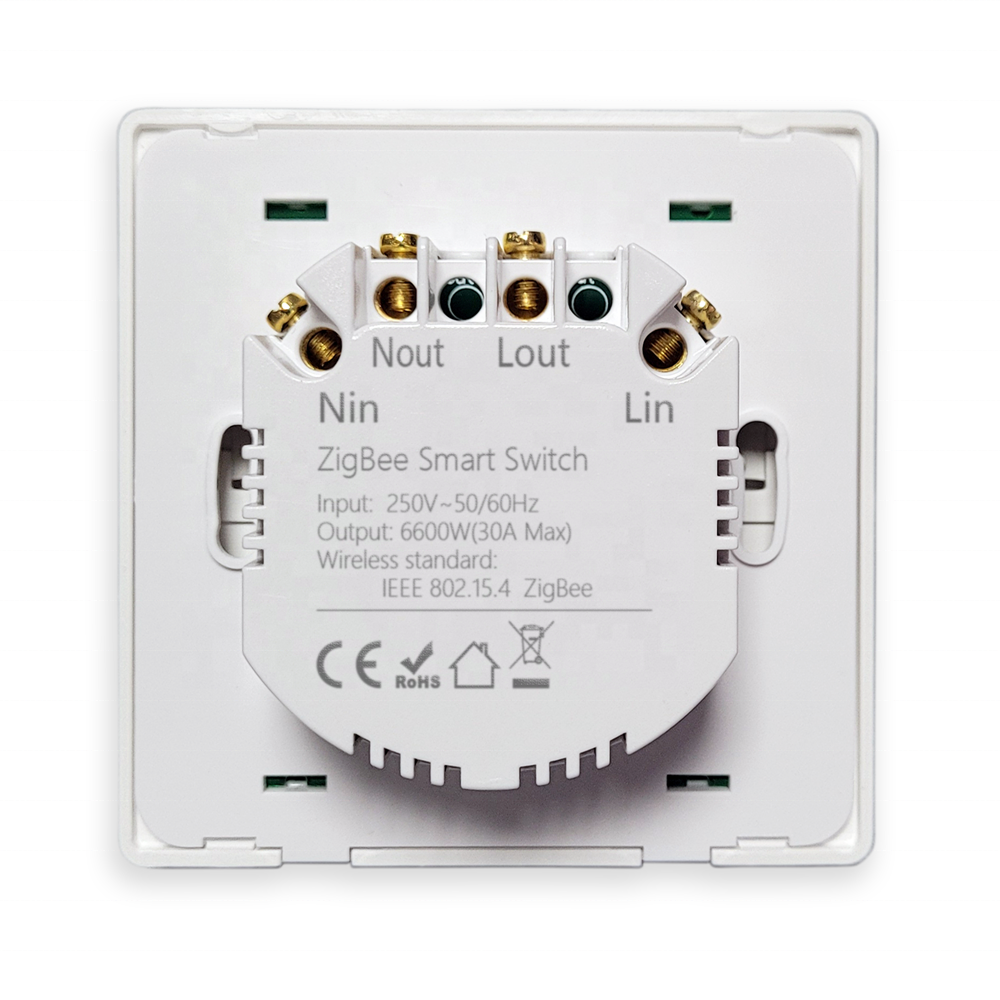 Lerlink X701A 30A EU/UK Standard Tuya Zigbee Timer Temperature Control 1 Gang Boiler Water Heater Air Conditioner Smart Switch