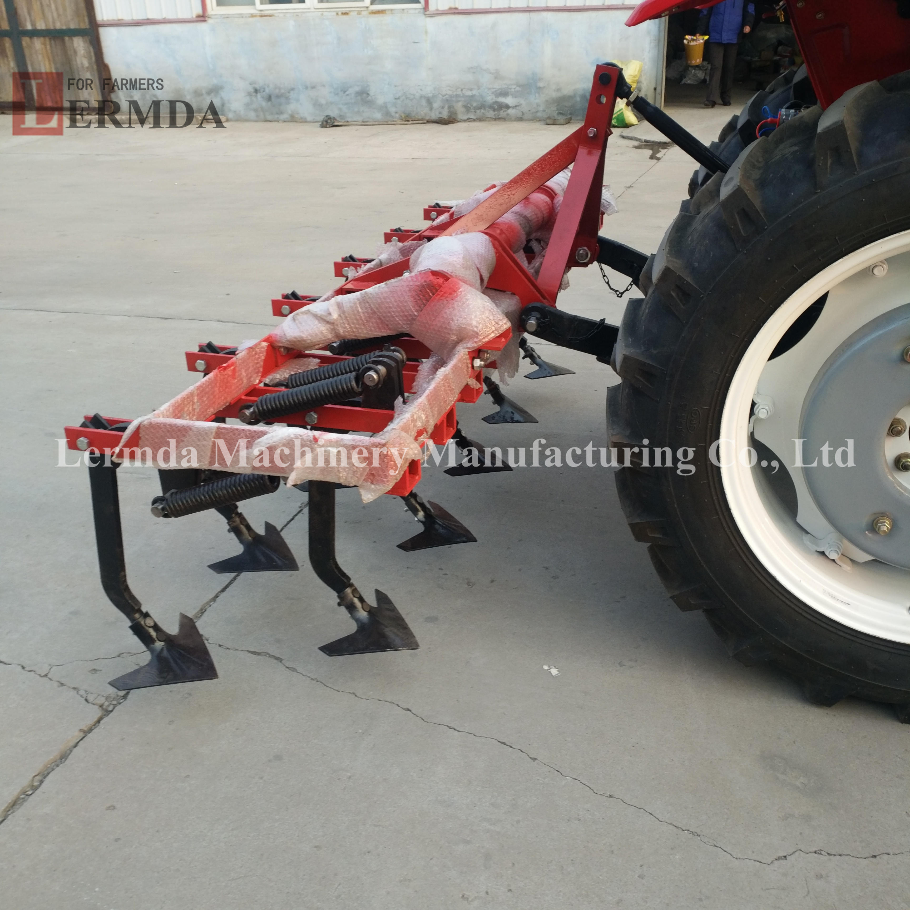 Cheap Price Lermda 3 Point Hitch Cultivator Farm Implement Mounted Cultivator Cultivator Tiller 7 Tines Tooth