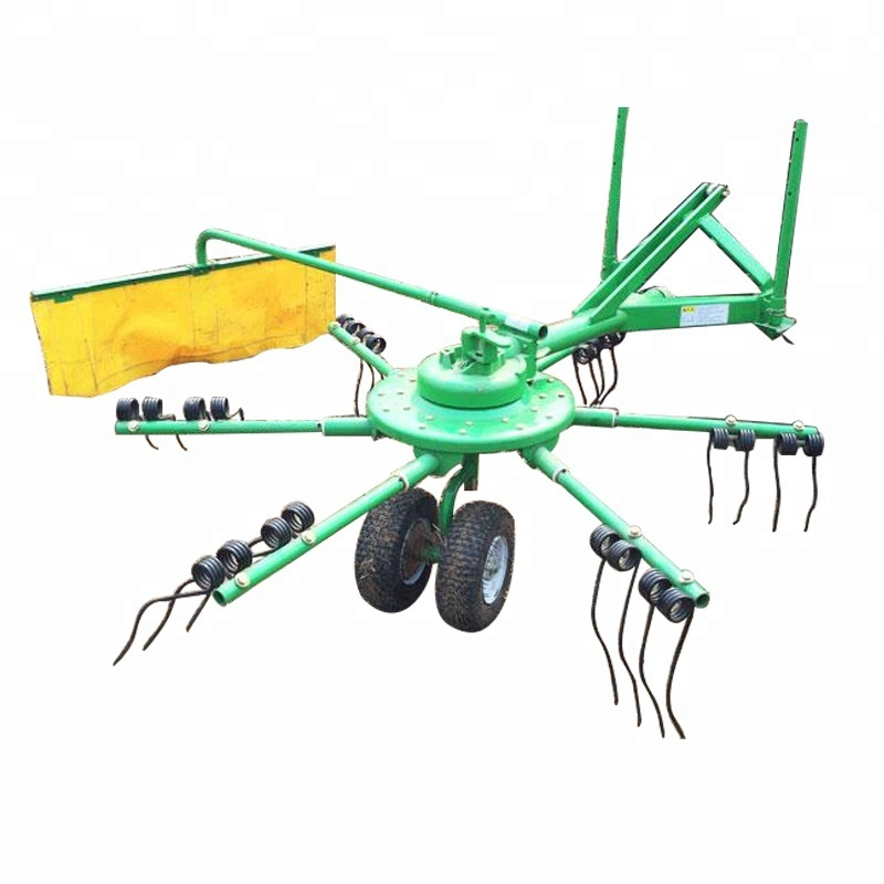 Farm machine mini hay rake easy rake double side hay rake with good price