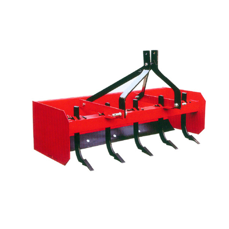 High Efficiency Heavy duty 3 Point Tractor Implements Garden Box blade rear box blade Mounted Scraper Machine for Sale