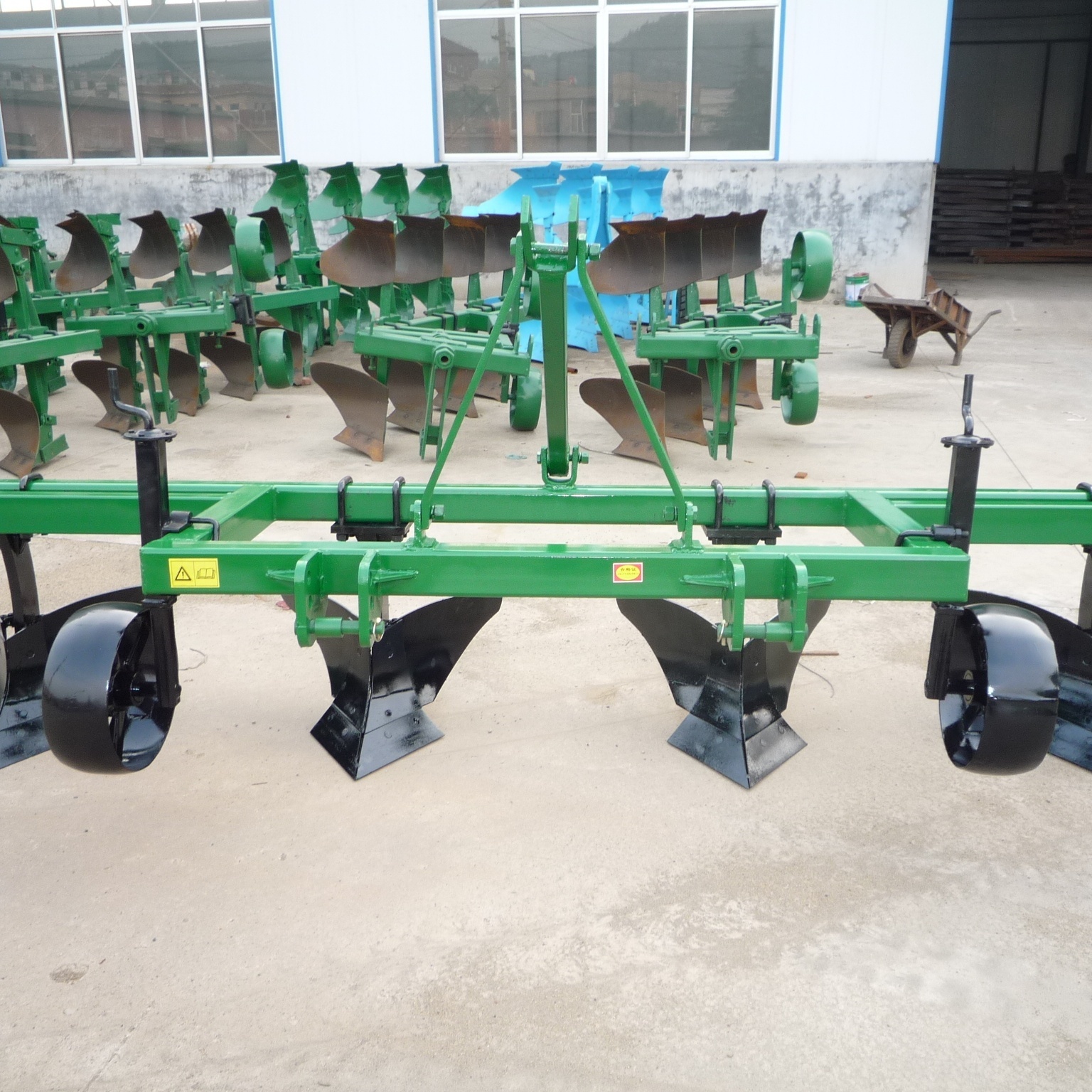 Reliable quality agricultural equipment tractor use deep potato ridger furrow plough