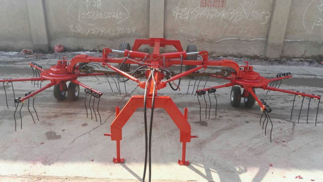 Good performance Pto Driven Hay Rake Mini Hay Rake Straw Hay Rake