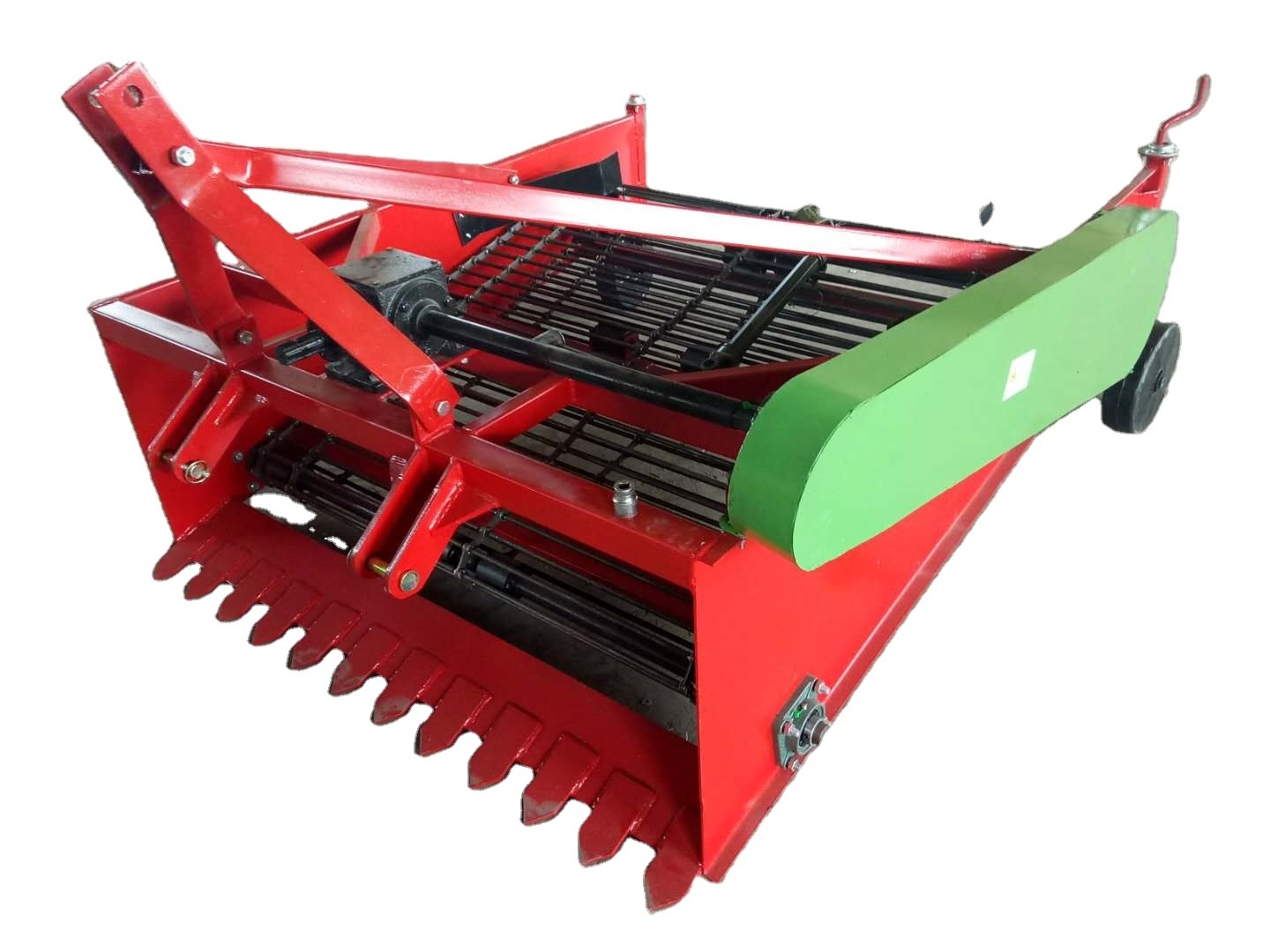 Good quality agricultural tractor PTO drive 3-point hitch small potato harvester potato digger for sale