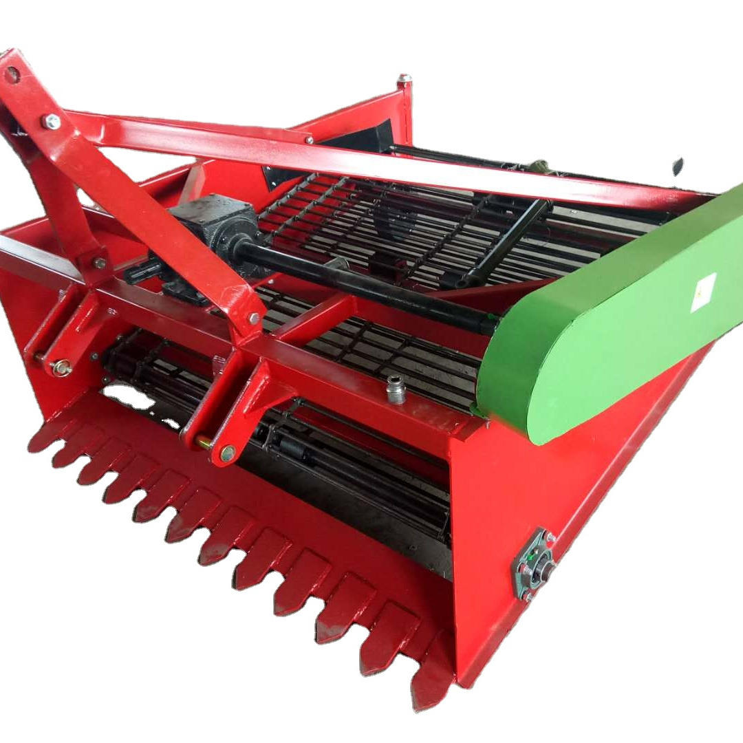 Double row potato harvester with a harvest rate of 98%