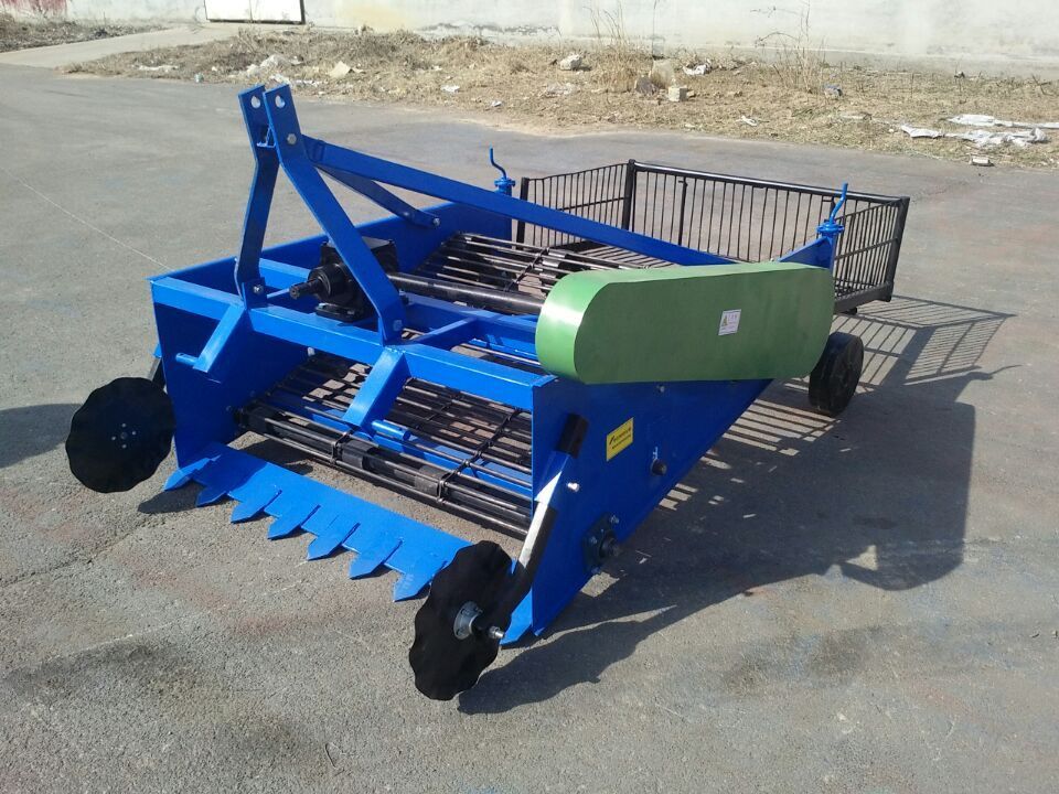 Double row potato harvester with a harvest rate of 98%