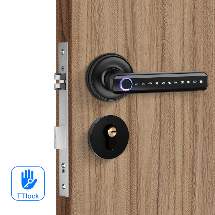 Hot-selling Rim Smart Gate Lock Ttlock Automatic Euro Cylinder Smart Electric Key Digital Door Lock Ttlock Keyless Door Lock