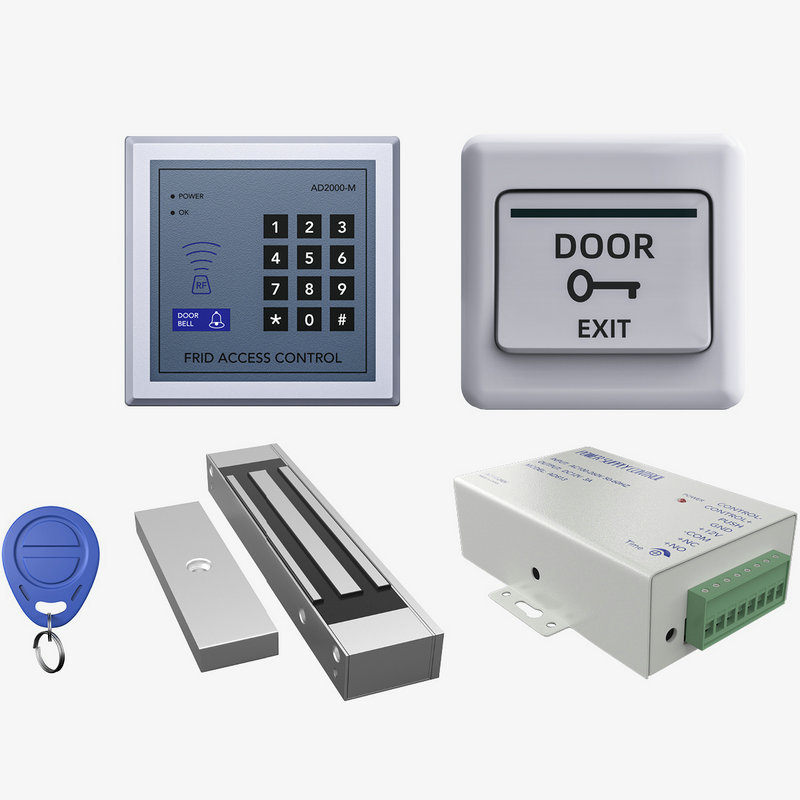 Security  Password ID Cards Unlock Proximity RFID Card Reader Door Lock Access Control System