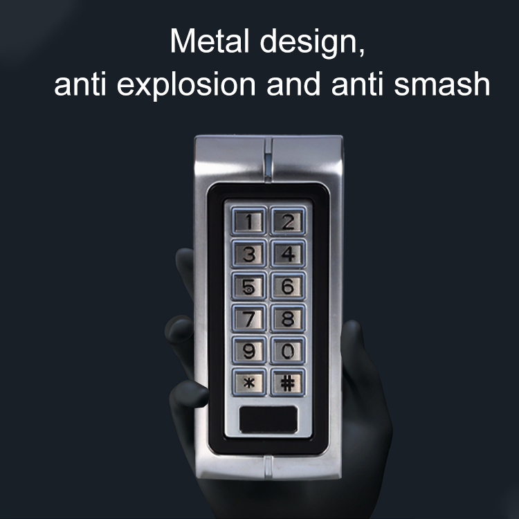 NEW design Password and card unlocking waterproof standalone door entry intercom rfid door lock access control system