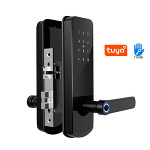 Electronic safe deadbolt lock intelligent mortiseTuya tt lock fingerprint digital smart door lock