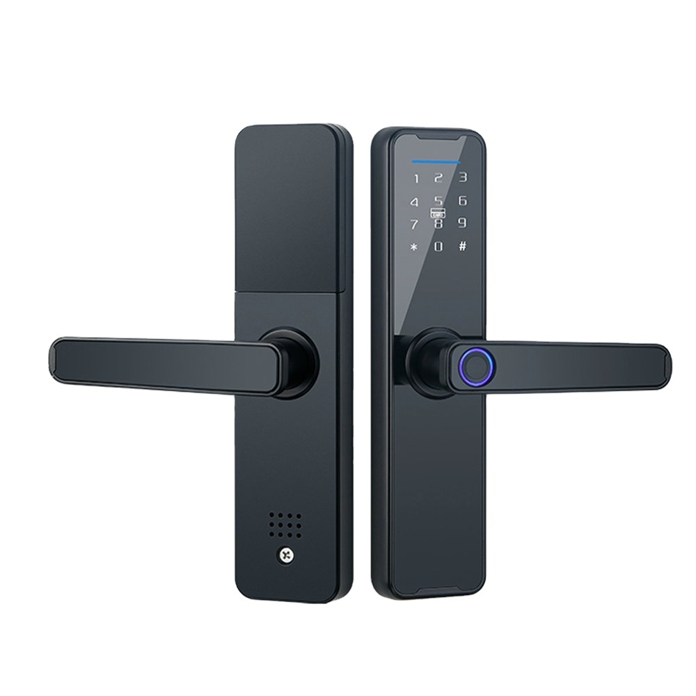 High Security Anti Theft Biometric Finger Print Electric Digital Fingerprint Zigbee Tuya Smart Door Lock