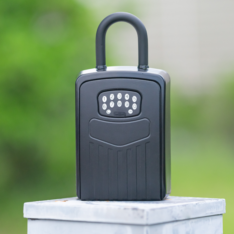 IP65 Waterproof Outdoor Tuya APP Control Wireless Smart Key Box for House Key