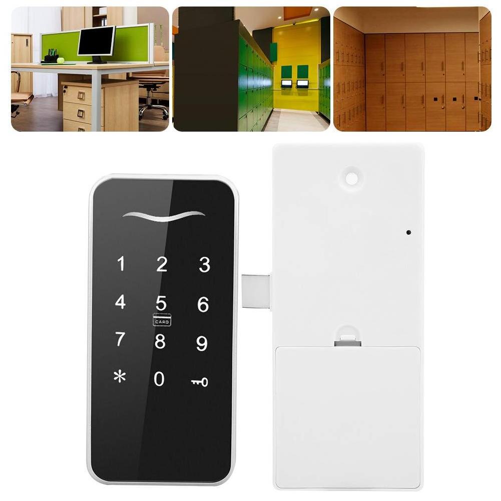 Touch Keypad Electric Cabinet Lock Gym School Locker Keypad Smart TTLock Bluetooth Furniture Drawer Cabinet Locks