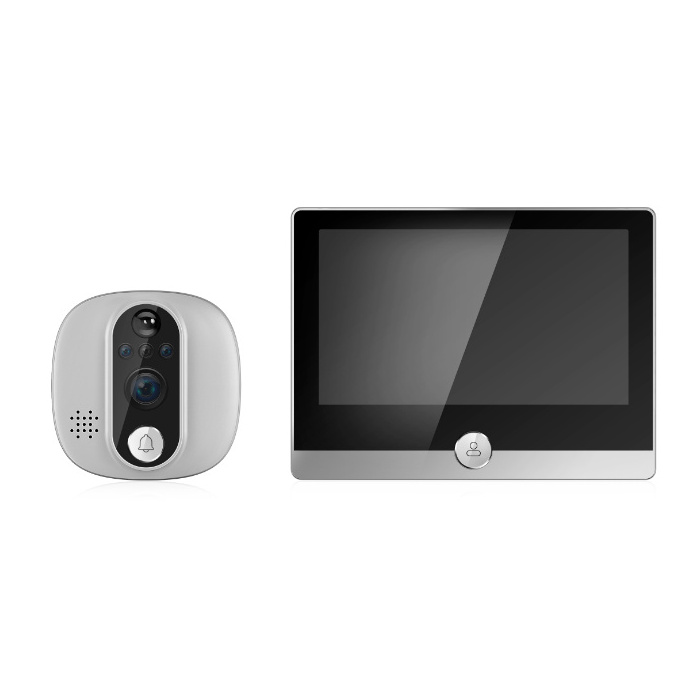 Two-way intercom digital door viewer wide angle lens 2mp Security Camera Video Door Viewers