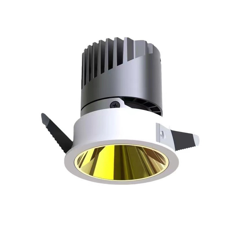 Wholesale LED full-spectrum embedded spotlight opening 75 commercial ownerless hill wall washing lamp Zhongshan lamp spotlight