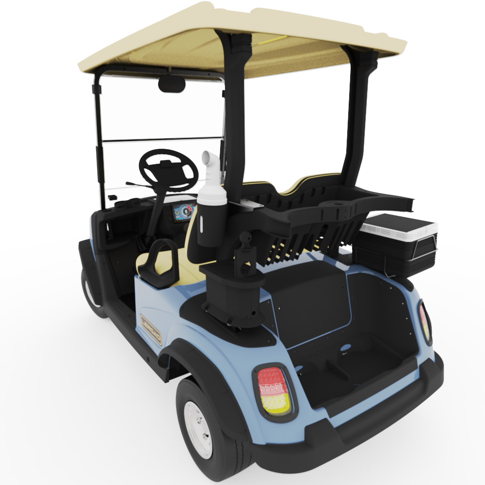 Leroad 2 seat electric golf cart high quality  golf buggy