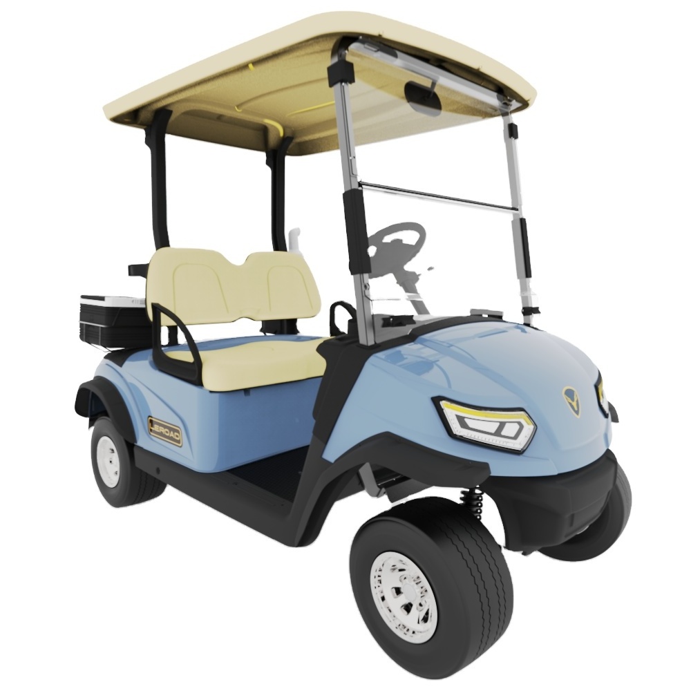 Leroad 2 seat electric golf cart high quality  golf buggy