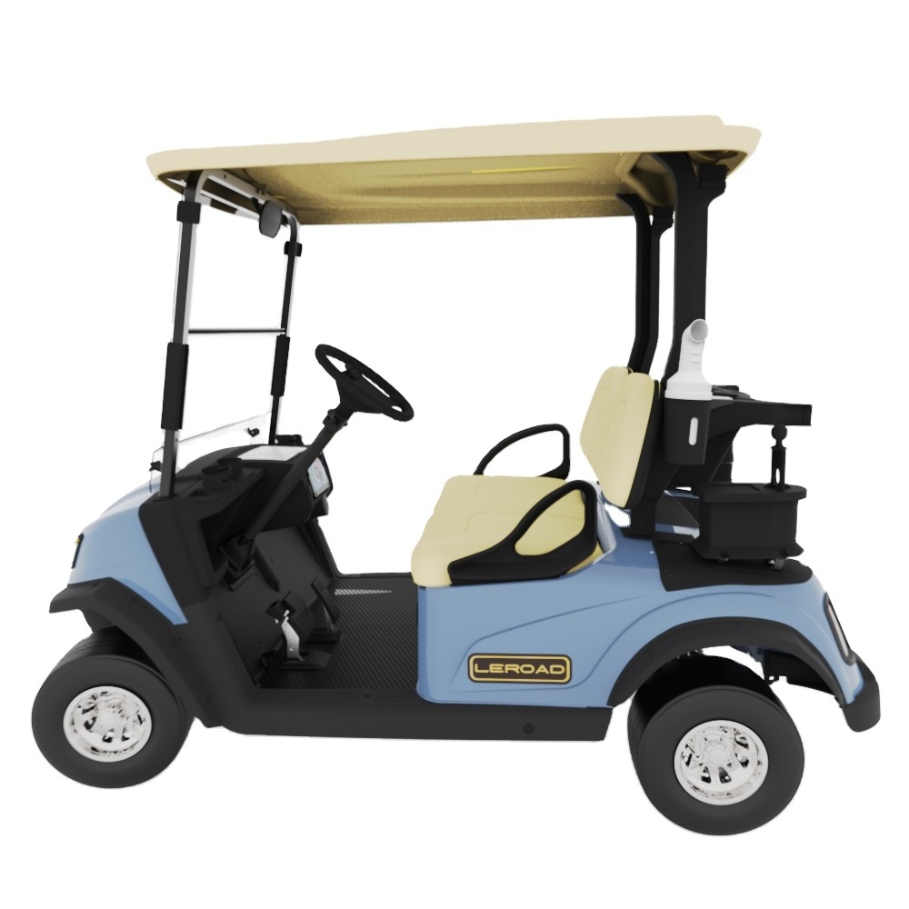 Leroad 2 seat electric golf cart high quality  golf buggy