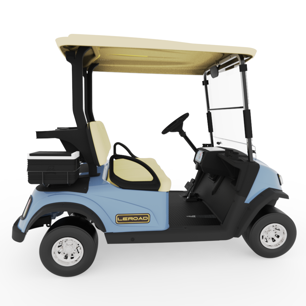 Leroad 2 seat electric golf cart high quality  golf buggy