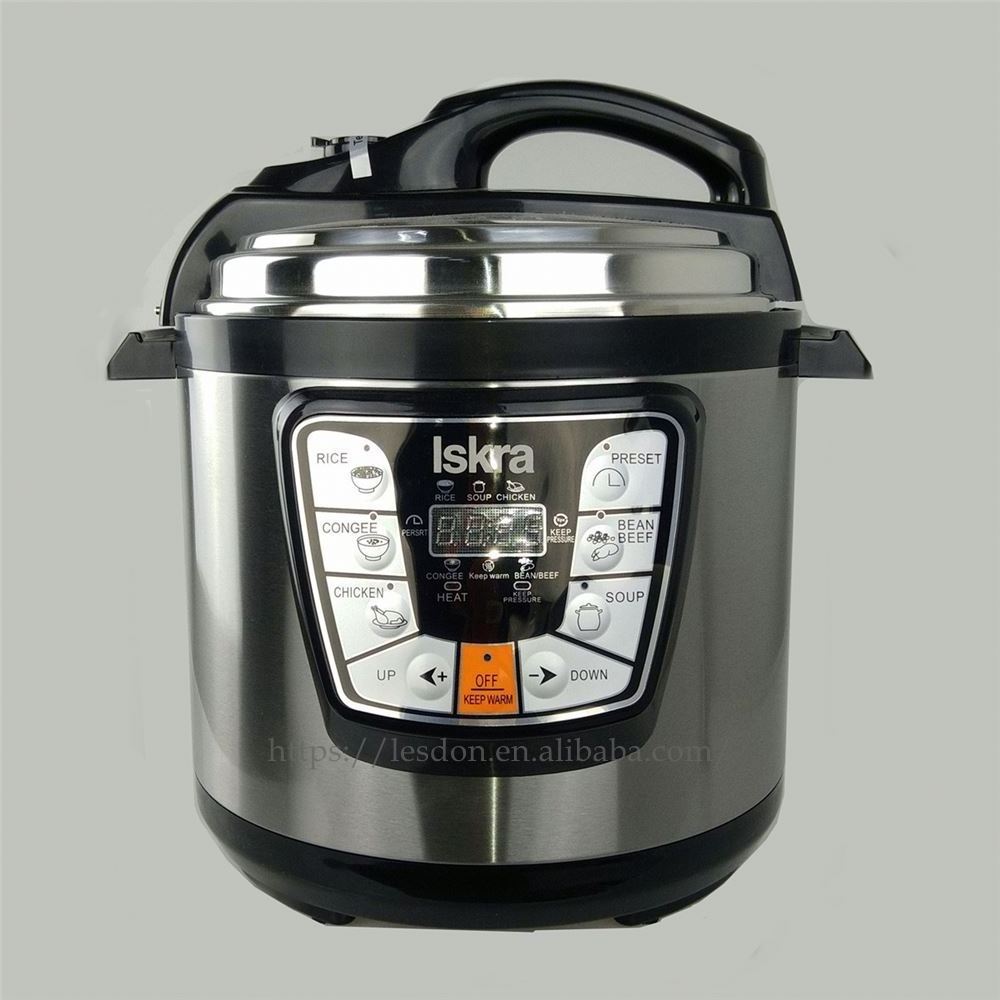 6L 6 Quart Multi Function Pot Stainless Steel 8 in 1 Pressure Cooker