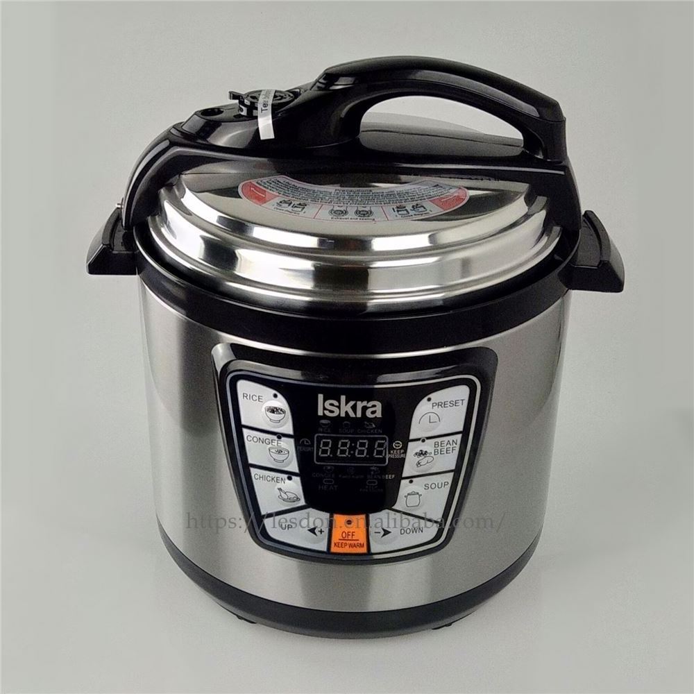 6L 6 Quart Multi Function Pot Stainless Steel 8 in 1 Pressure Cooker