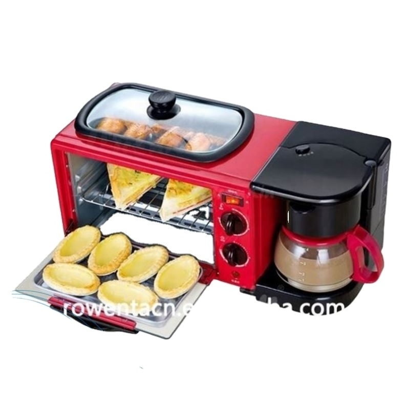 High Quality Home Mti Functional Three-In-One Automatic Breakfast Coffee Machine