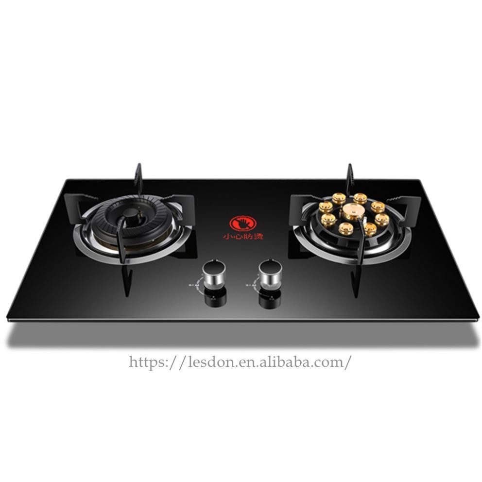 Gas stove table type embedded dual purpose gas stove domestic kitchen fire stove