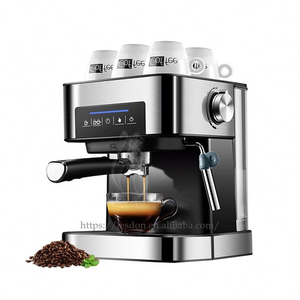 High Quality 20 Bar, Espresso Coffee Maker Expresso Machine Stainless Steel Coffee Makers/