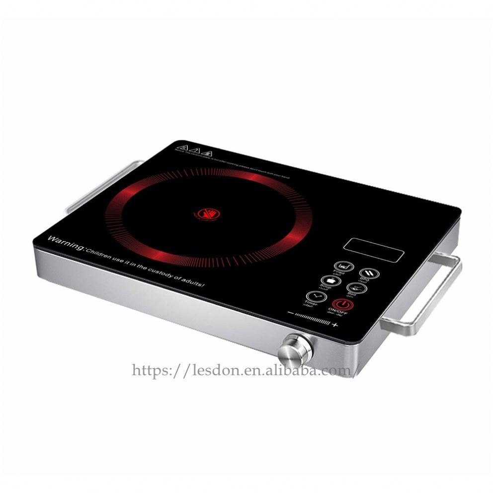 Household convection stove 2200W high-power English version induction cooker touch Electric ceramic stove