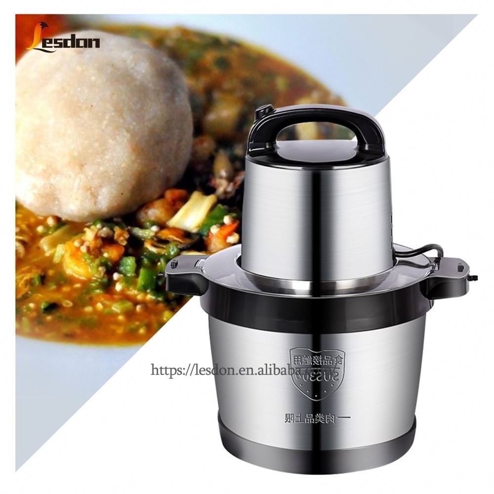 Kitchen Expert King Style Pure Copper Motor Grinder for Cassava Yam Blender Africa Food Processor Meat Cutting Machine