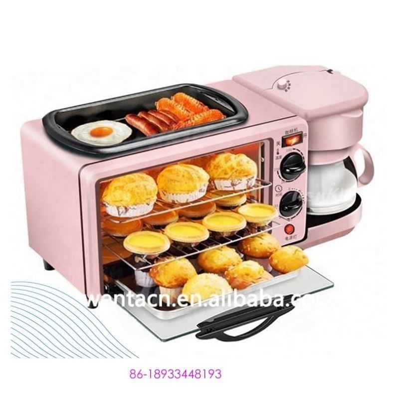 High Quality Home Mti Functional Three-In-One Automatic Breakfast Coffee Machine