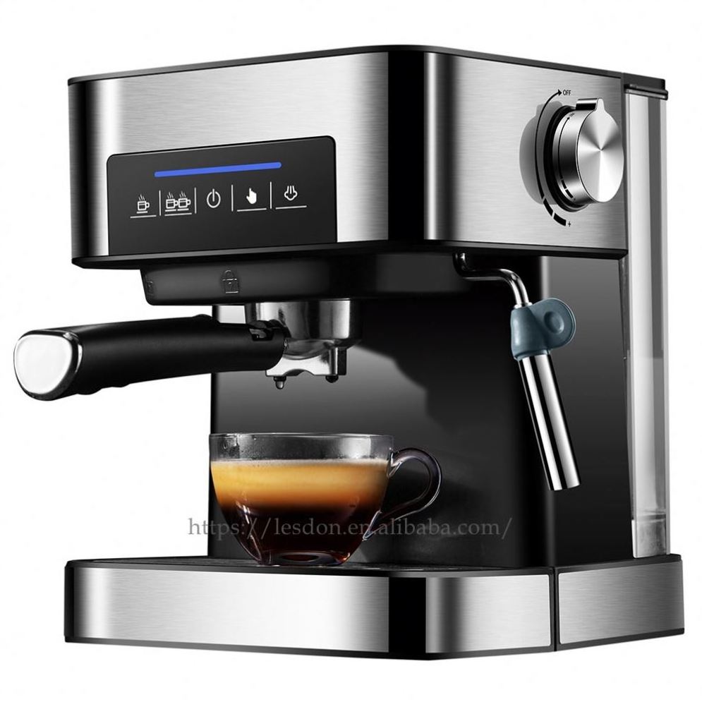 50% Off Stainless Steel, Coffee Maker Machine Full Automatic Espresso Coffee Machines With Milk Frother/