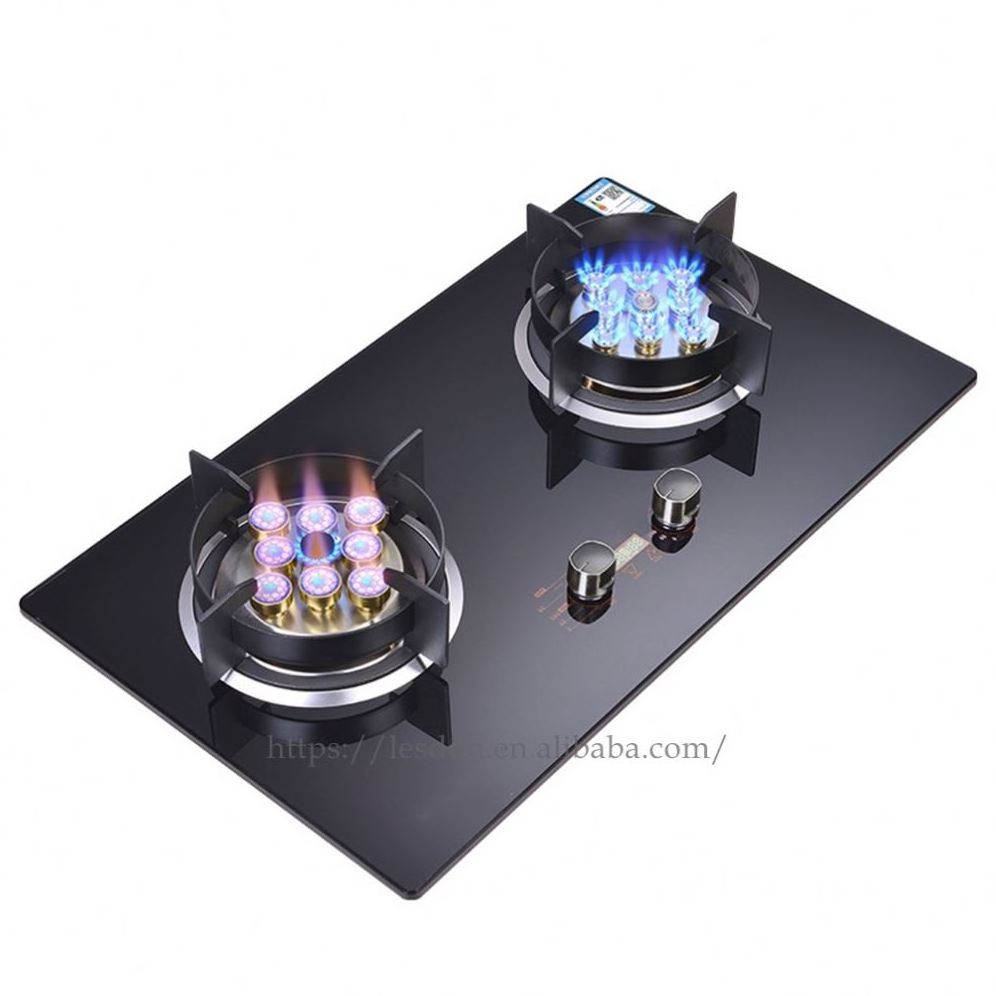 happy home appliances kitchen green cook 2 burners high pressure gass cooker hob gas stove top gas stove