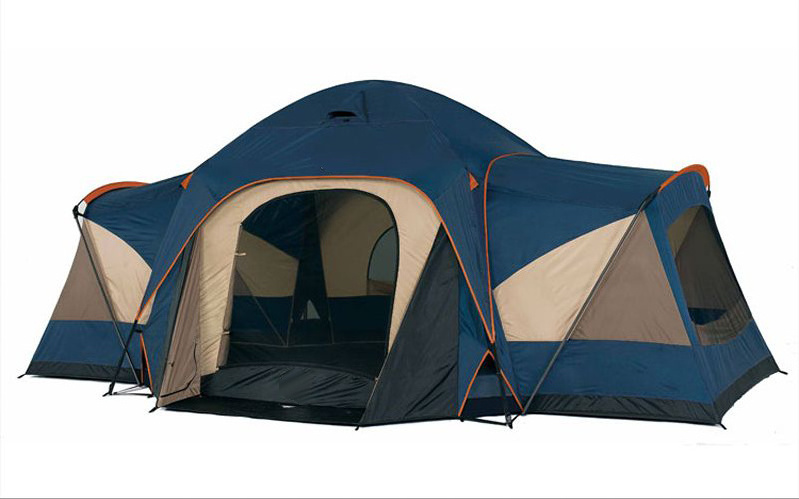 Leshade outdoor big family camping tent 5 persons 3 rooms