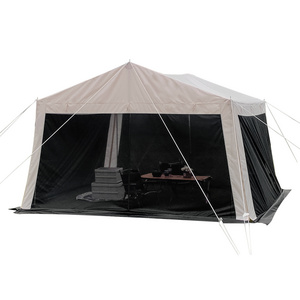 Luxury 210D Oxford screen mesh mosquito repellent tent 6 man tent waterproof tent camping outdoor