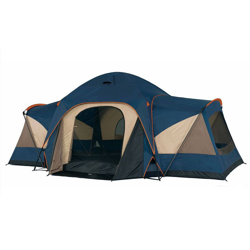 Leshade outdoor big family camping tent 5 persons 3 rooms