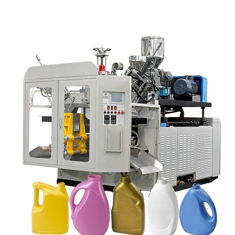 Intelligent equipment auto stable PE HDPE 5l jerrycan tank extrusion blow molding machine for sale