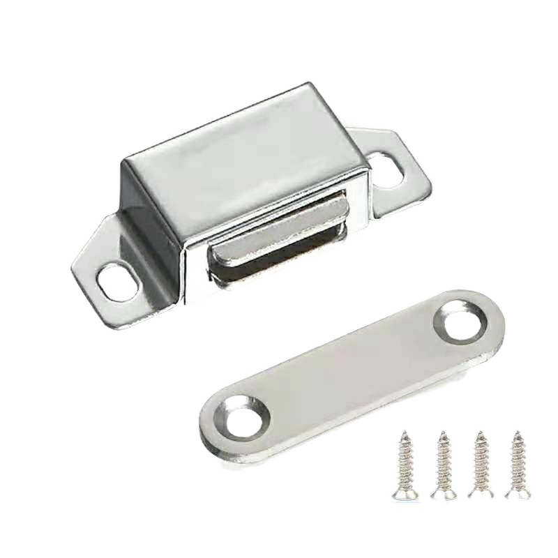 Strong Magnetic Cupboard Door Catch Small Closet Wardrobe Door Kitchen Cabinet Magnets Magnetic Medicine Cabinet Latch 53mm