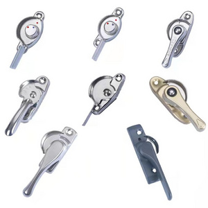 High quality stainless steel anti-theft old crescent lock for left and right doors and windows