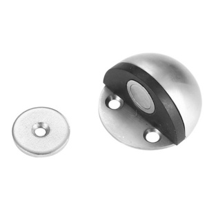 2021 hot sale high quility stainless steel  round rubber door stopper