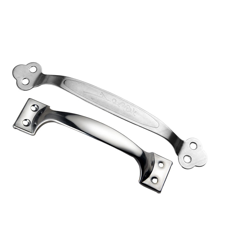 Factory wholesale high quality new design Stainless Steel Door Handle on Long Plate